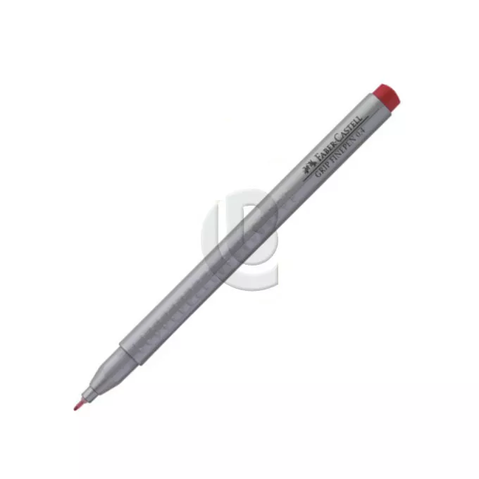 CIENKOPIS GRIP KARMINOWY FABER-CASTELL