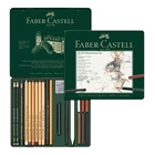 ZESTAW PITT MONOCHROME FABER-CASTELL, 21 ELEMENTÓW