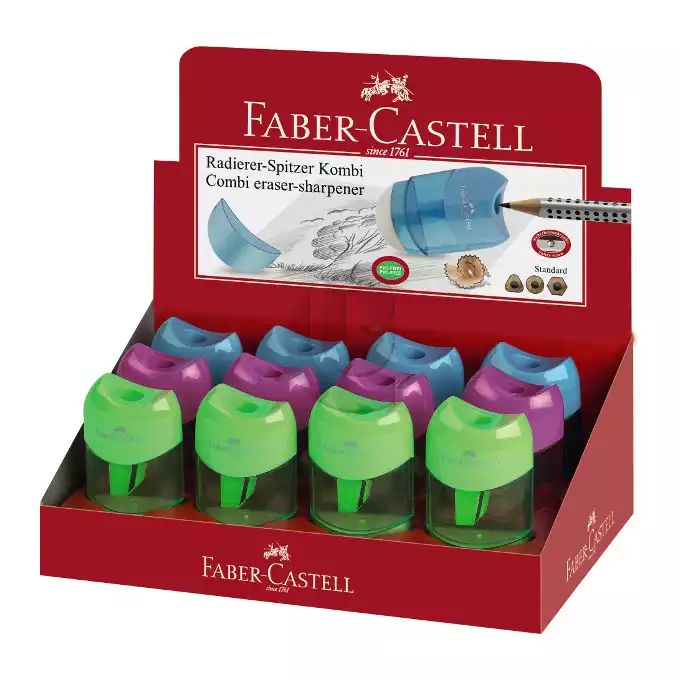 TEMPERÓWKA MINI Z GUMKĄ FABER CASTELL