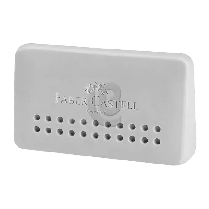 GUMKA GRIP 2001 EDGE SZARA, FABER-CASTELL