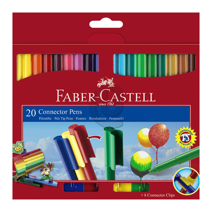 Flamastry Connector Faber-Castell