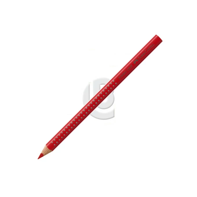 KREDKA JUMBO GRIP 21 JASNA CZERWIEŃ GERANIUM FABER-CASTELL 