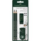 OŁÓWEK CASTELL 9000 JUMBO BLISTER ZEST. 2 OŁÓWKI + GUMKA + TEMP. FABER-CASTELL