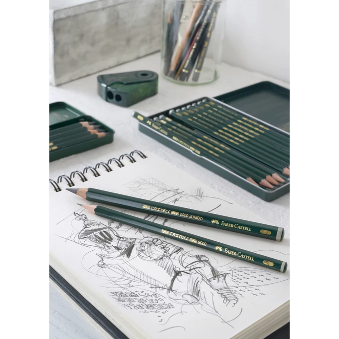 ZESTAW 6 OŁÓWKÓW CASTELL 9000 FABER-CASTELL 