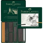 ZESTAW PITT WĘGIEL RYSUNKOWY 24 SZT. FABER-CASTELL