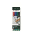 FOLIOPISY MULTIMARK OHP PERMANENTNE M - 4 KOLORY W ETUI