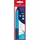 OŁÓWKI JUMBO GRIP 2001 B TWO TONE FABER-CASTELL, 2 SZTUKI BLISTER