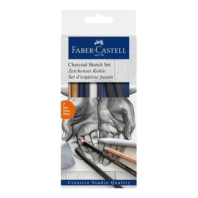 ZESTAW WĘGLI DO SZKICOWANIA FABER-CASTELL