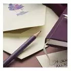 OŁÓWKI GUILLOCHE GRAF VON FABER-CASTELL, 3 SZTUKI, FIOLETOWE