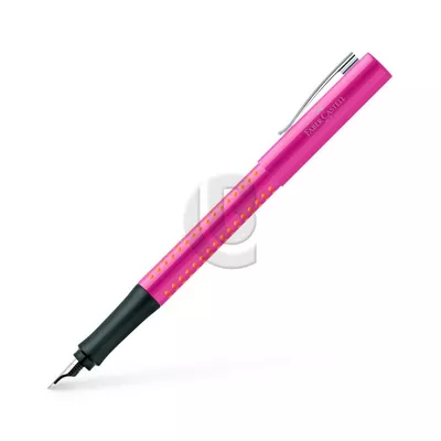 PIÓRO WIECZNE 2010 GRIP FABER-CASTELL, RÓŻOWE, STALÓWKA EF