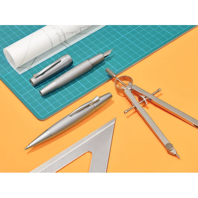 PIÓRO WIECZNE E-MOTION PURE SILVER FABER-CASTELL
