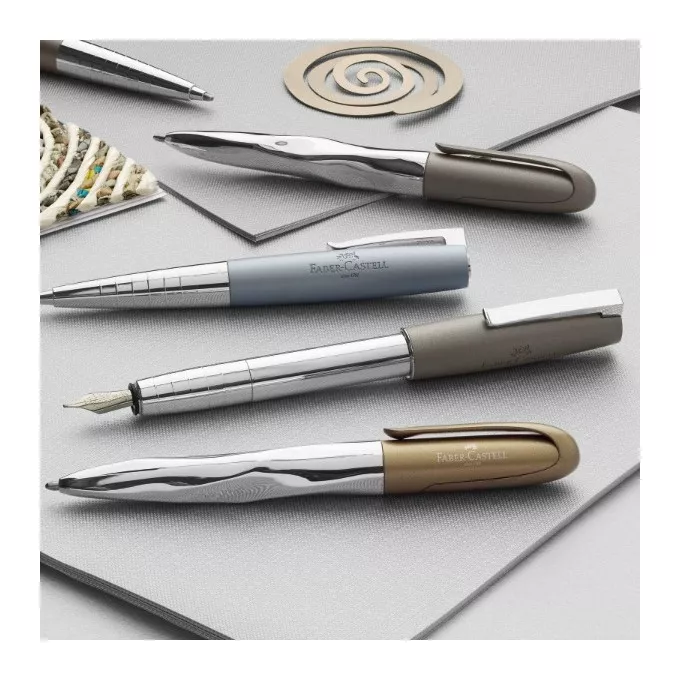 PIÓRO KULKOWE LOOM METALLIC LIGHT BLUE FABER-CASTELL