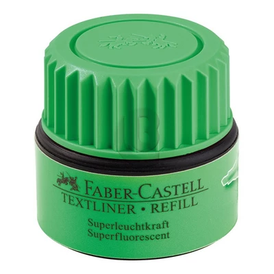TUSZ DO NAPEŁNIANIA ZAKREŚLACZA ZIELONY FABER-CASTELL