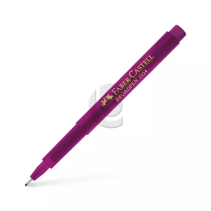 CIENKOPIS BROADPEN 1554 MAGENTA FABER CASTELL