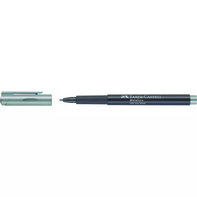 PISAK METALICZNY METALLICS FABER-CASTELL, KOLOR NIEBIESKI (ICE ICE BLUE)