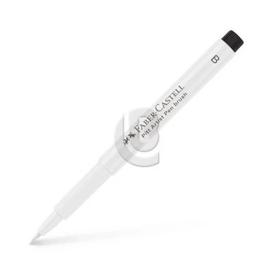PISAK PITT ARTIST PEN BRUSH FABER-CASTELL, BIAŁY