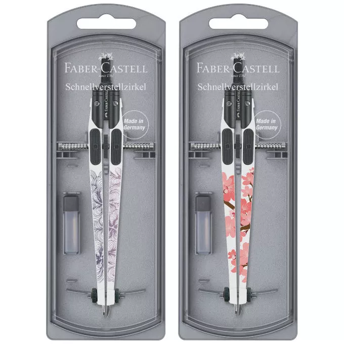 CYRKIEL GIRLS 2019 FABER-CASTELL, 2 WZORY