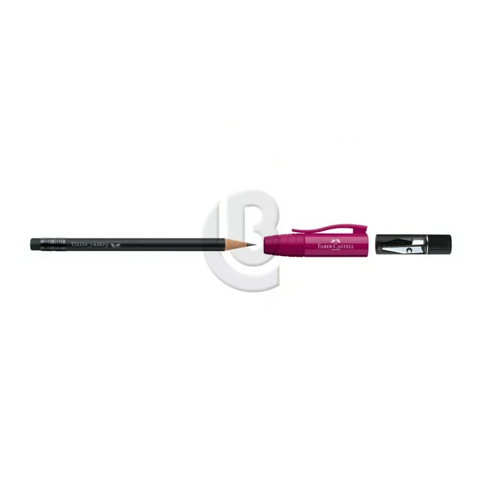 OŁÓWEK PERFECT PENCIL II FABER-CASTELL, MALINOWY