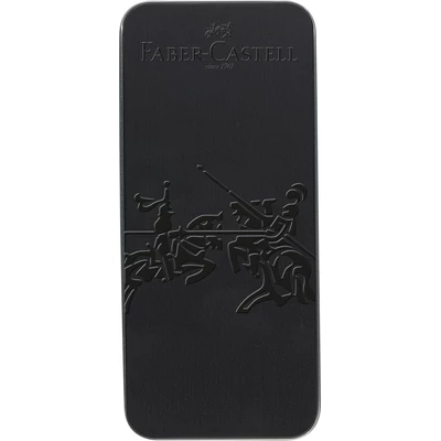 CZARNY ZESTAW PREZENTOWY GRIP 2011 FABER-CASTELL, PIÓRO WIECZNE + DŁUGOPIS, ALL BLACK