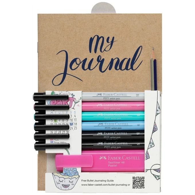 ZESTAW STARTOWY BULLET JOURNAL FABER-CASTELL (9 ELEMENTÓW)