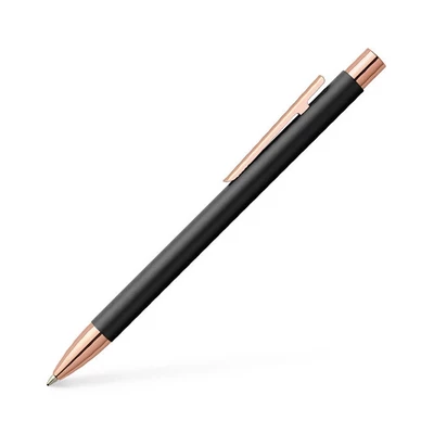 DŁUGOPIS NEO SLIM BLACK ROSEGOLD FABER-CASTELL