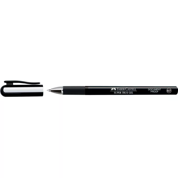 DŁUGOPIS SUPER TRUE GEL FABER-CASTELL, 0,7 MM, CZARNY