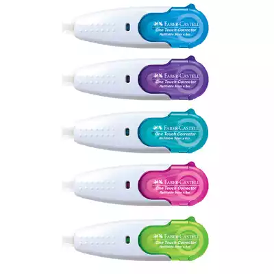 KOREKTOR W TAŚMIE ONE TOUCH FABER-CASTELL + ZAPASOWY WKŁAD