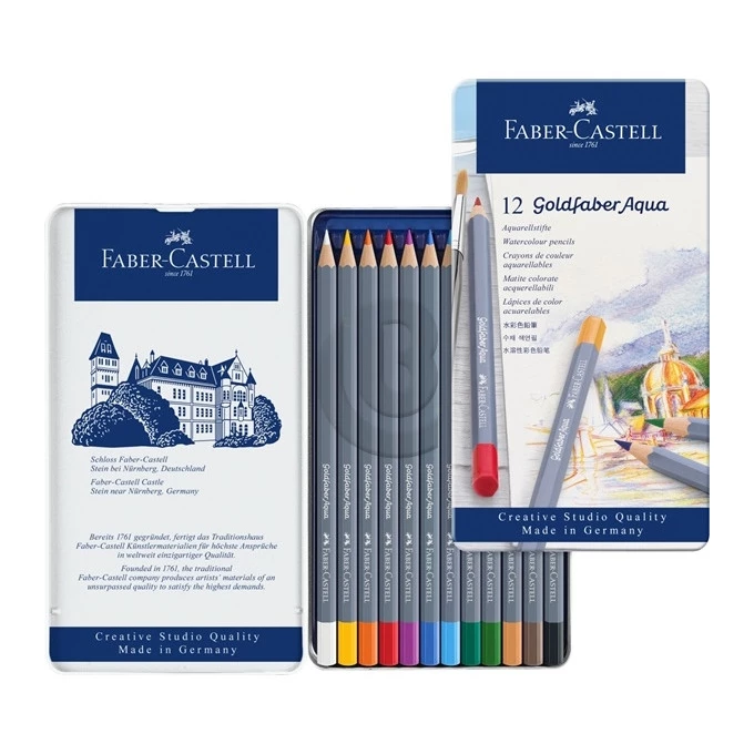KREDKI AKWARELOWE GOLDFABER AQUA FABER-CASTELL