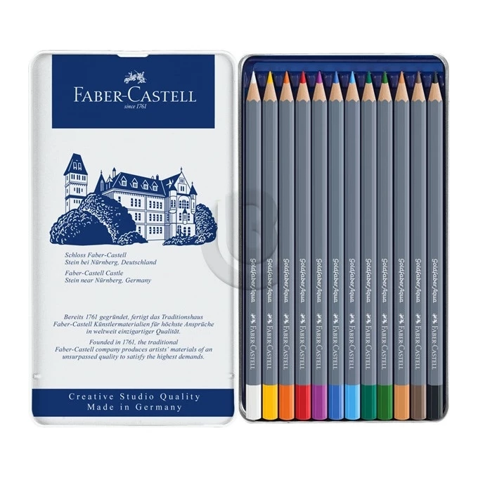 KREDKI AKWARELOWE GOLDFABER AQUA FABER-CASTELL