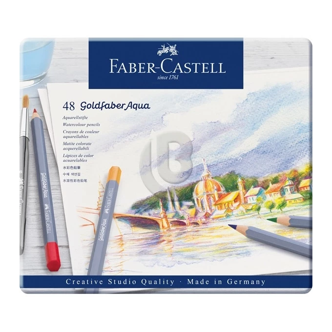 KREDKI AKWARELOWE GOLDFABER AQUA FABER-CASTELL