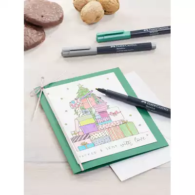 PISAKI METALICZNE METALLICS FABER-CASTELL, 6 KOLORÓW