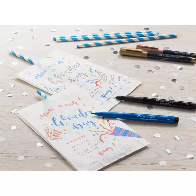 PISAKI METALICZNE METALLICS FABER-CASTELL, 6 KOLORÓW