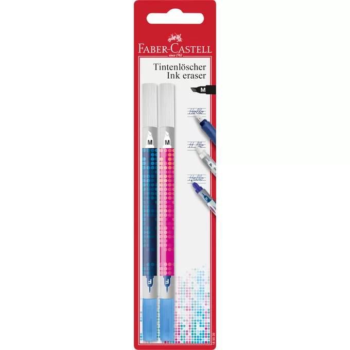 WYMAZYWACZ DO ATRAMENTU M FABER-CASTELL, 2 SZTUKI NA BLISTRZE
