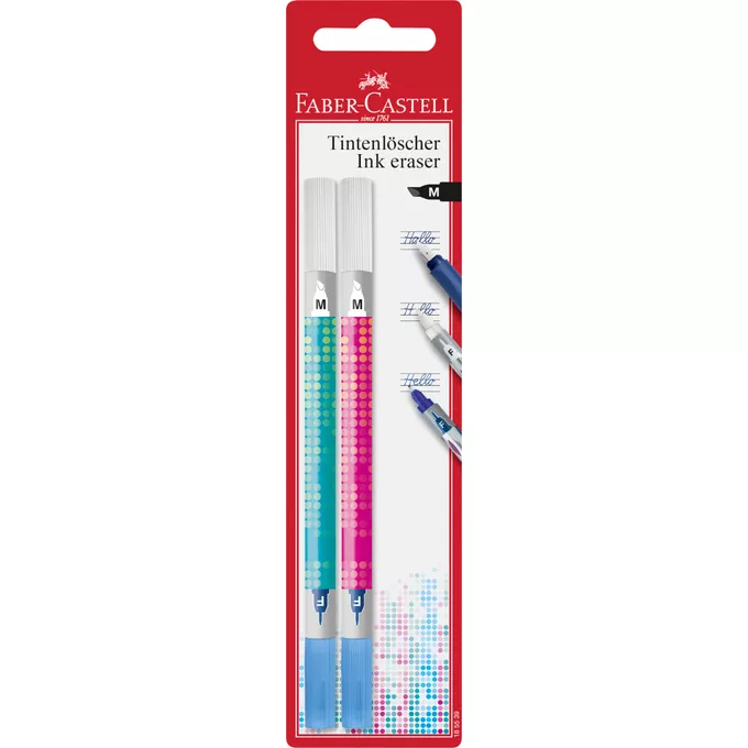 WYMAZYWACZ DO ATRAMENTU M FABER-CASTELL, 2 SZTUKI NA BLISTRZE