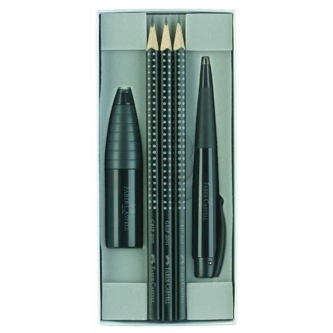 ZESTAW UPOMINKOWY BLACK EDITION FABER-CASTELL