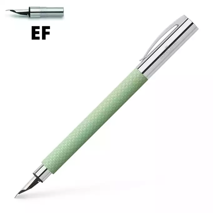 PIÓRO WIECZNE AMBITION OPART FABER-CASTELL, MINT GREEN - Stalówka: EF - extra cienka