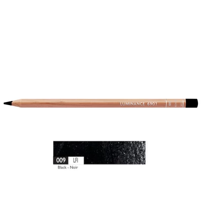 Kredka Caran d'Ache Luminance 6901, 009 Black - Czarna