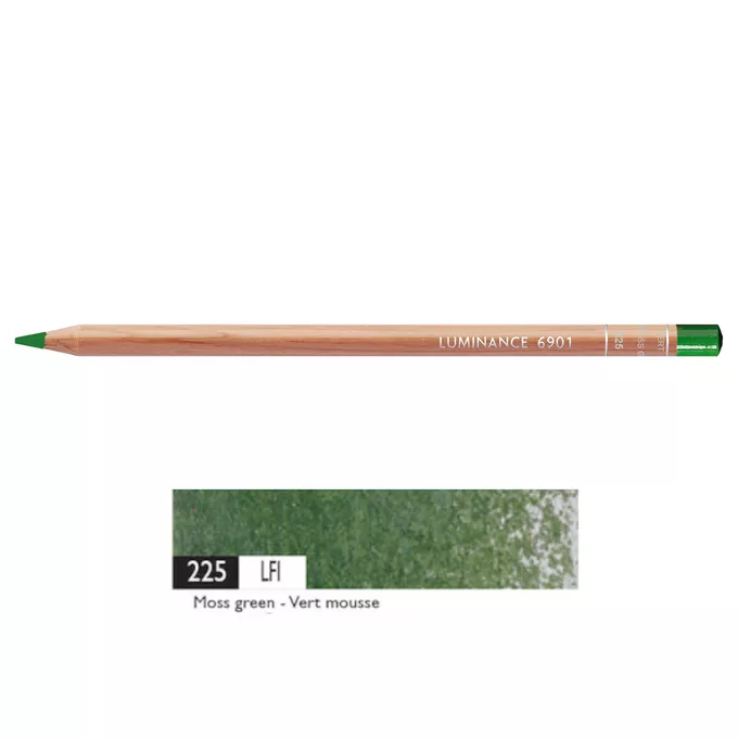Kredka Caran d'Ache Luminance 6901, 225 Moss Green - Zieleń Mchu