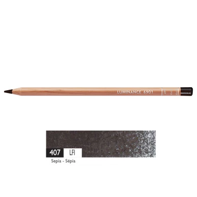 Kredka Caran d'Ache Luminance 6901, 407 Sepia - Sepia