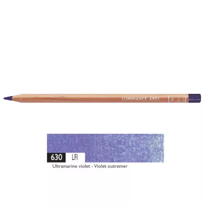 Kredka Caran d'Ache Luminance 6901, 630 Ultramarine Violet - Fioletowa Ultramaryna