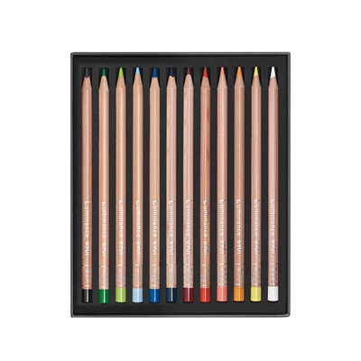 Kredki Caran d'Ache Luminance 6901, 12 kolorów
