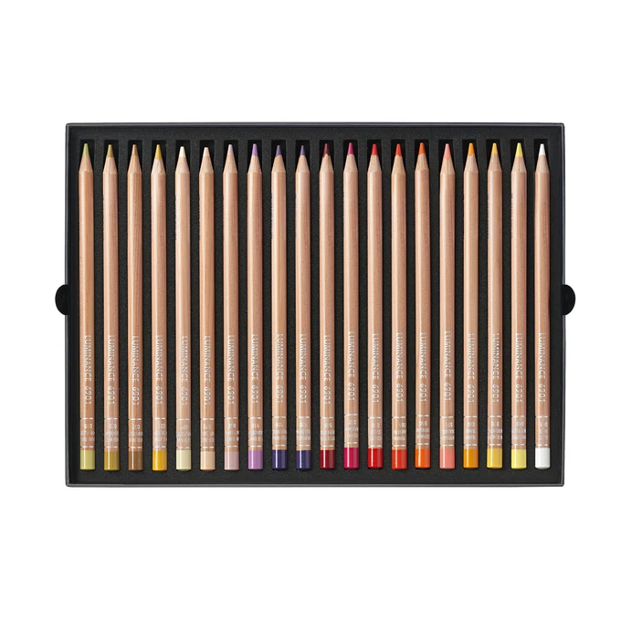 Kredki Caran d'Ache Luminance 6901, 40 kolorów