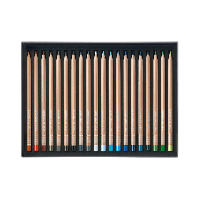 Kredki Caran d'Ache Luminance 6901, 40 kolorów