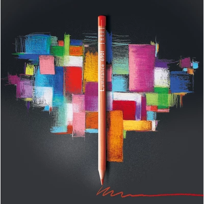 Kredka Caran d'Ache Luminance 6901, 061 Permanent Red - Trwały Czerwony