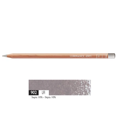 Kredka Caran d'Ache Luminance 6901, 902 Sepia 10% - Sepia 10%