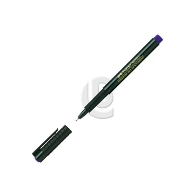 CIENKOPIS FINEPEN 1511 0,4 MM FABER-CASTELL - 4 KOLORY, NIEBIESKI, CZARNY, CZERWONY, ZIELONY