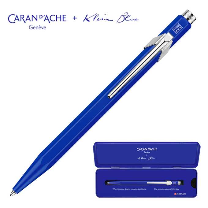 Długopis 849 Caran d’Ache z limitowanej kolekcji Klein Blue