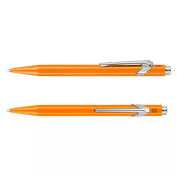 Długopis Caran d’Ache 849 Fluo Line, pomarańczowy