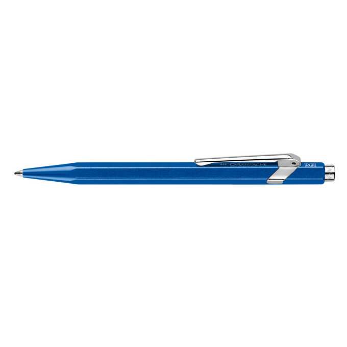 Długopis Caran d’Ache 849 Metal-X Line, niebieski