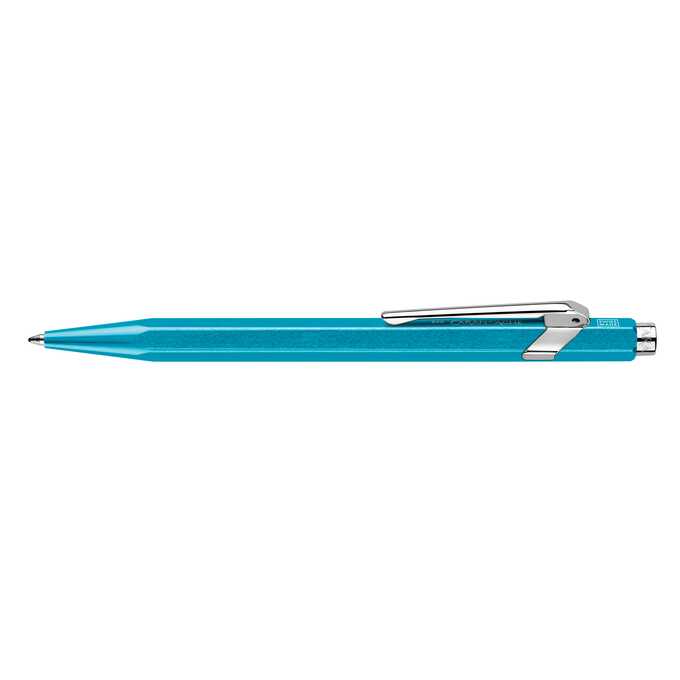 Długopis Caran d’Ache 849 Metal-X Line, turkusowy